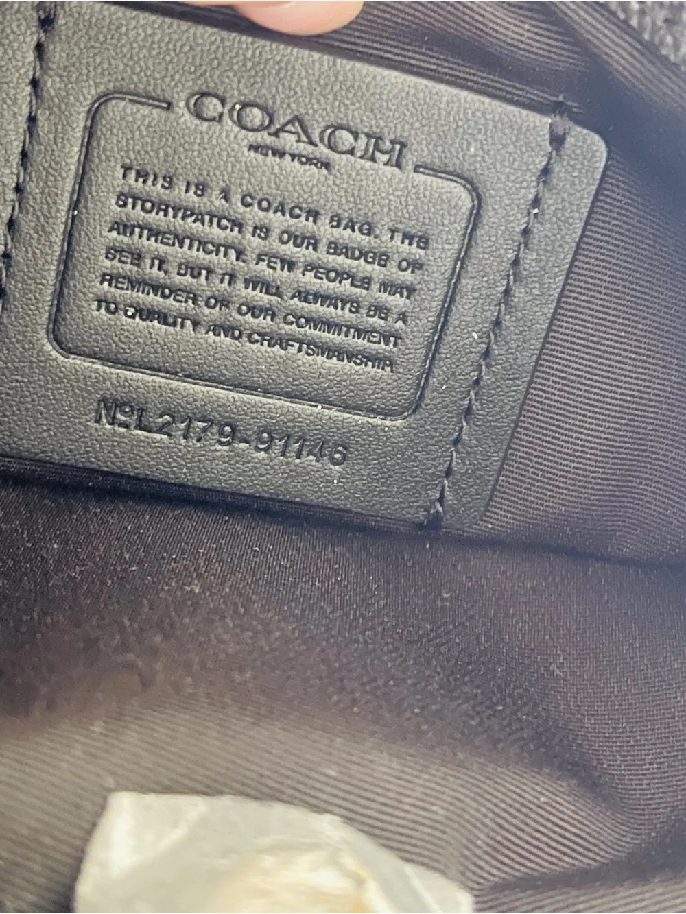 New  Coach mini satchel bag.